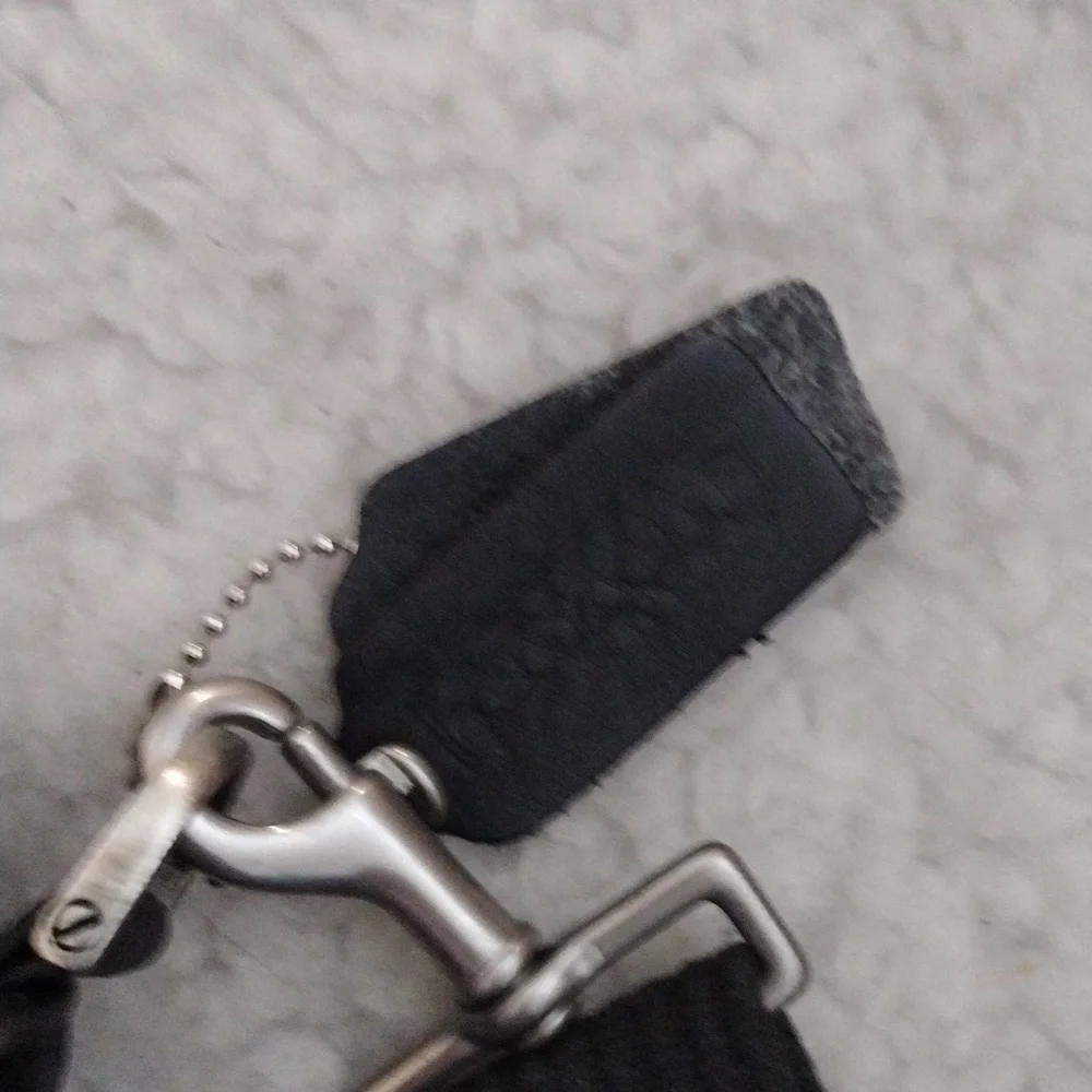 Coach Y2K Vintage Black Leather Men's Bag